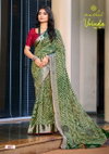 Vrinda Vol 4 By Kashvi Marshmello Leheriya Saree Wholesalers In Surat